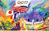 Leroy Neiman Opening Ceremonies - XXIII Olympiad painting